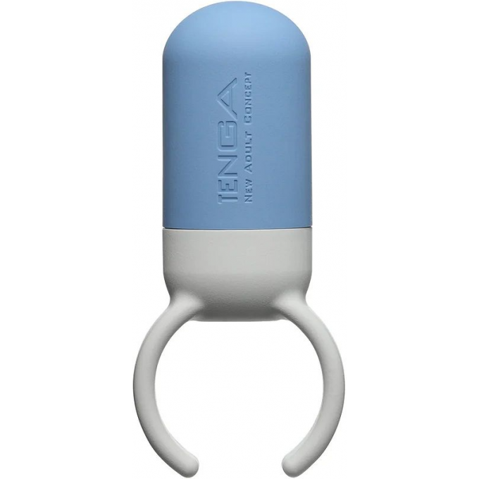 Эрекционное кольцо TENGA SVR ONE BLUE с вибрацией VRO-001