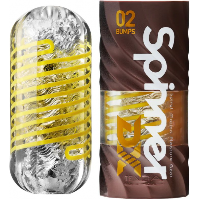 Мастурбатор TENGA SPINNER DX 02 BUMPS SPD-002